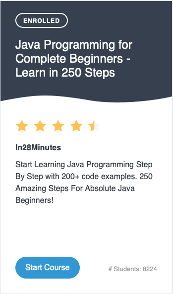 Stack Skills: Java